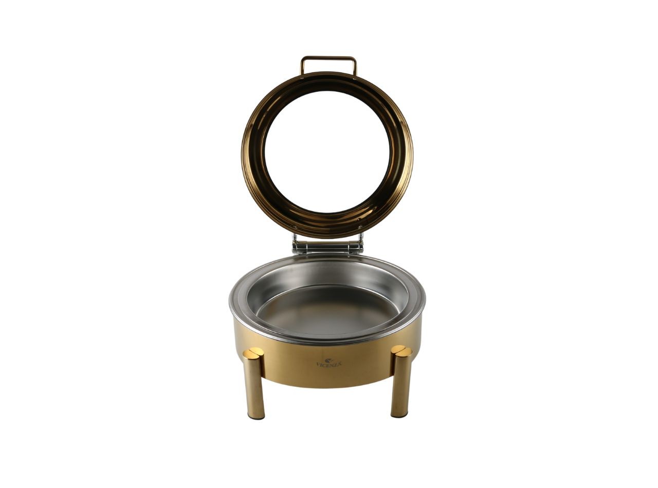 VERONA Hidraulic Chafing Dish 6.0L Gold VCF012-G